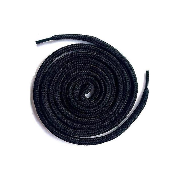 TEMU Siyah Yuvarlak Bot Bağcığı