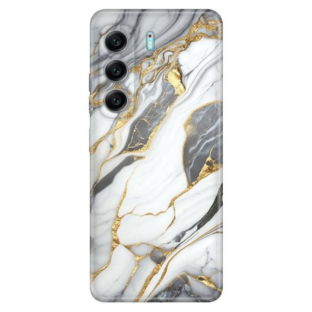 TEMU Mermer Desenli Kılıf Tecno Spark Go 1 2 20 Pova 2 3 4 5 6 Camon 9 18 19 20 30 30C 40 5G Uyumlu Telefon Kılıfı