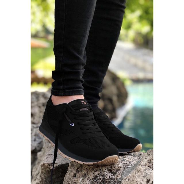 TEMU Siyah Beyaz Spor Ayakkabı