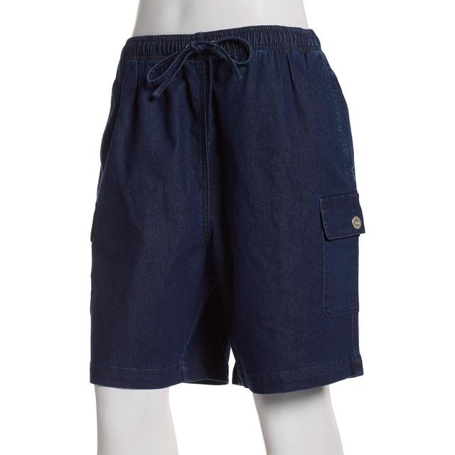 Womens Hasting & Smith Denim Cargo Shorts