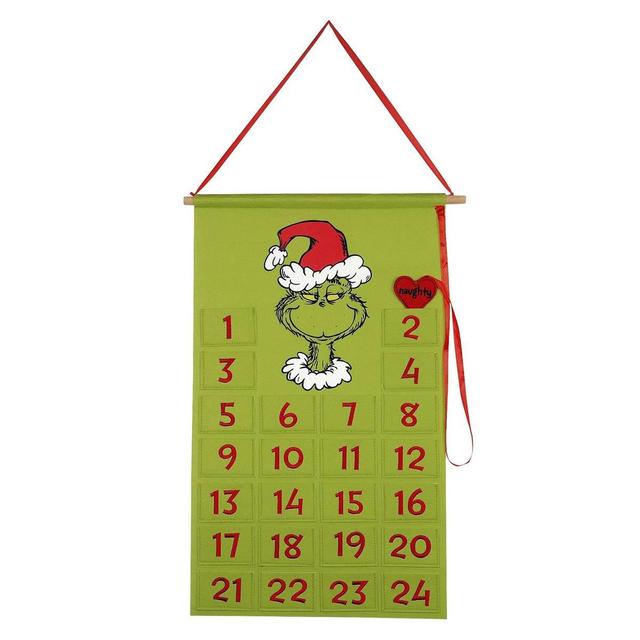 Department 56 Grinch Countdown Calendar