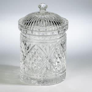 Godinger Dublin Crystal Biscuit Box