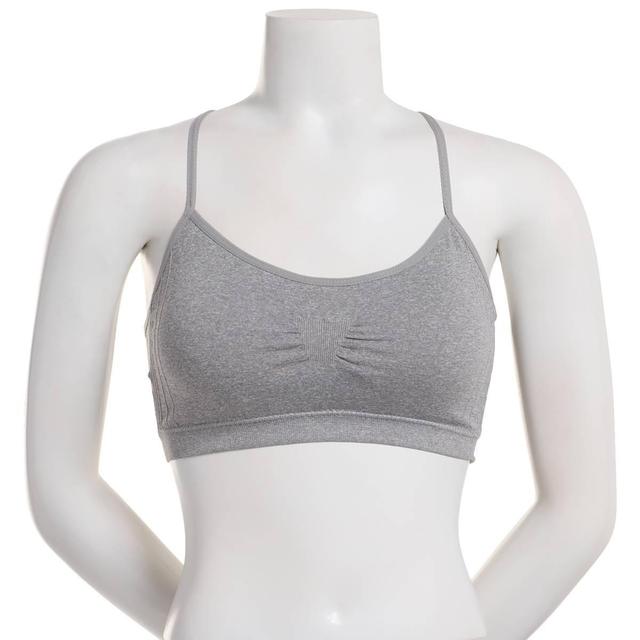 Womens Rene Rofe(R)Seamless Racerback Comfort Bra B23440-HGRY