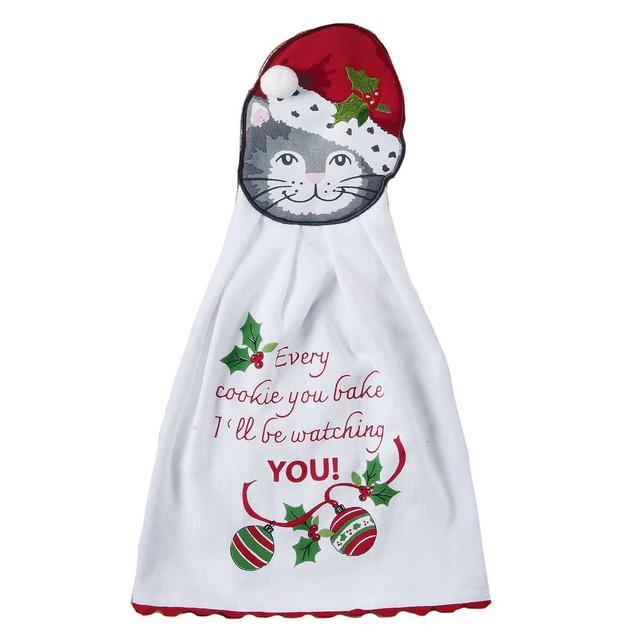 Kay Dee Meowy Christmas Hang Up Kitchen Towel