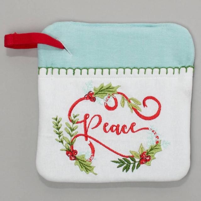 Kay Dee Christmas Morning Peace Pocket Mitt
