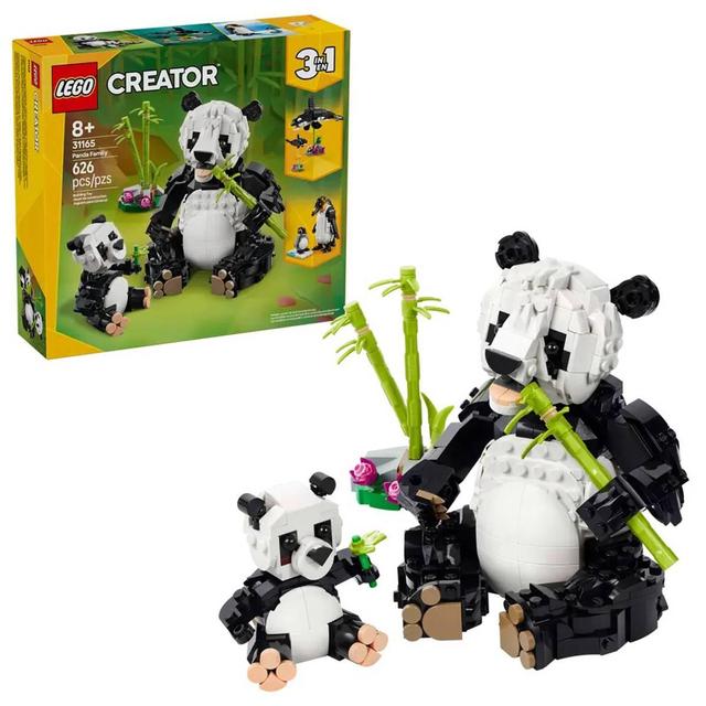 LEGO(R) Creator 3-in-1 Wild Animals: Panda Family Building Kit
