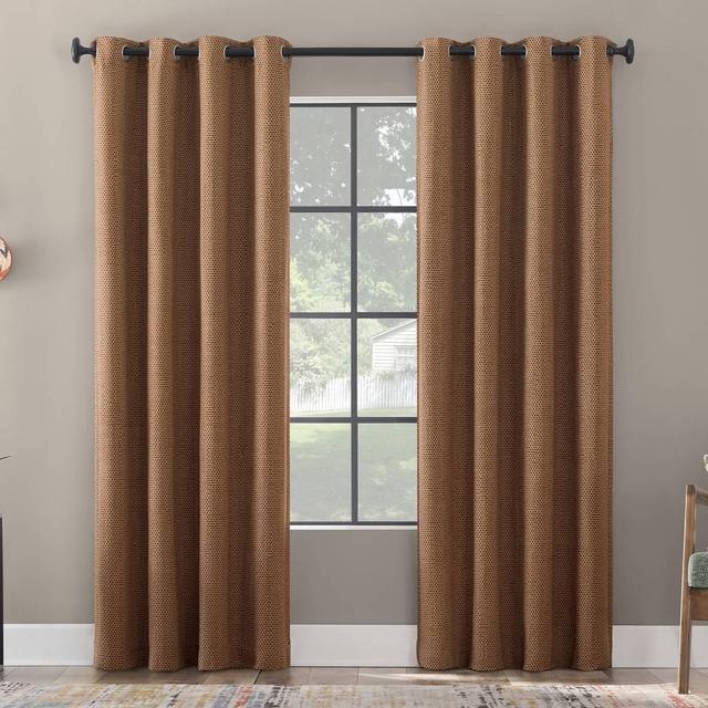 Scott Living Rafaela Textured Blackout Grommet Curtain Panel