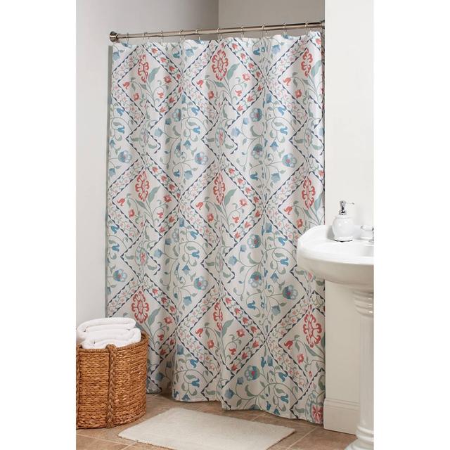 Jardin Patchwork 13pc. Shower Curtain Set