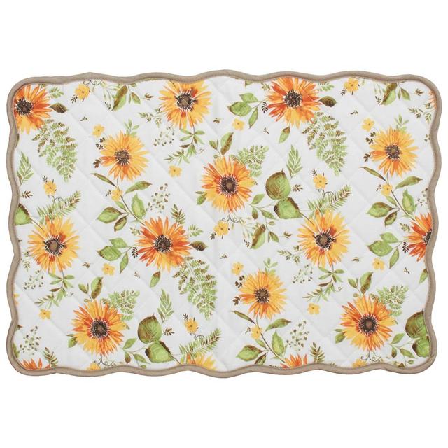 No. 918 Sunflower Garden Quilted Placemat