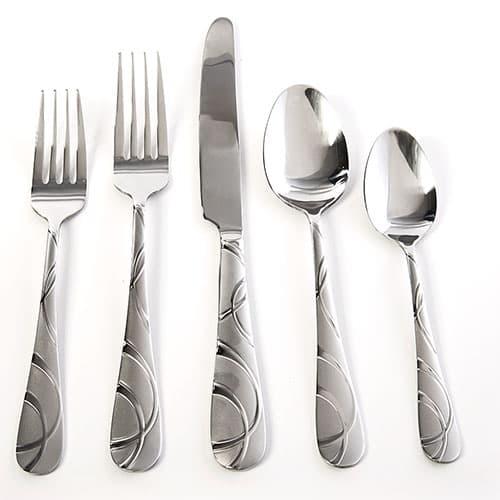 Pfaltzgraff(R) 20pc. Garland Frost Silverware Set