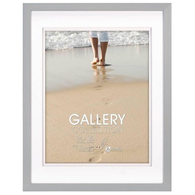 Malden Double Matted Grey Frame