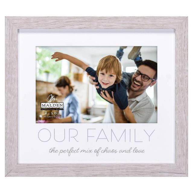 Malden Our Family Natural Wood Frame - 4x6