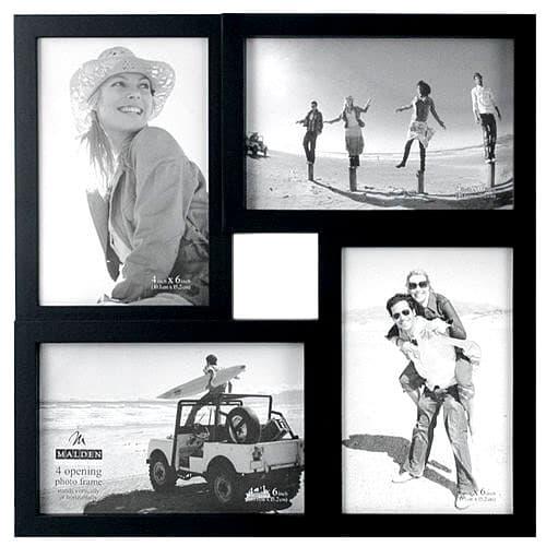 Malden 4 Opening Black Square Frame