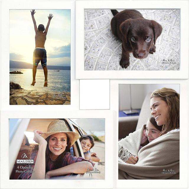 Malden 4-Opening Puzzle Collage Frame