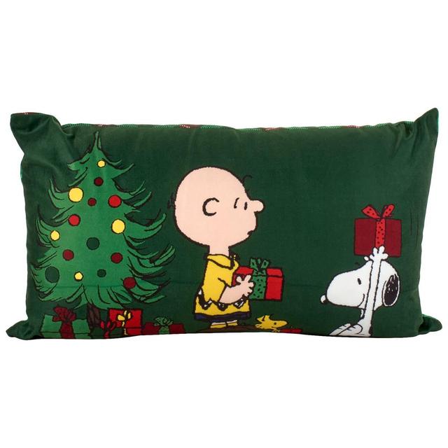 Nourison Peanuts(tm) Good Tidings Decorative Pillow - 12x20
