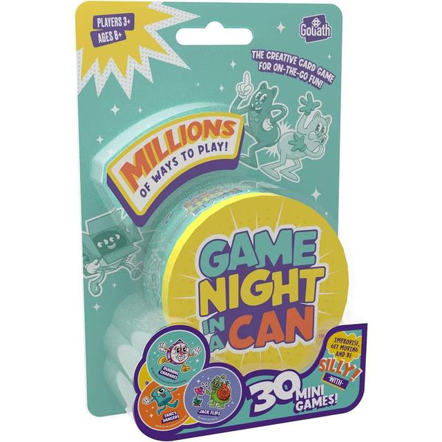 Goliath Games Game Night in a Can (Blister Pack)