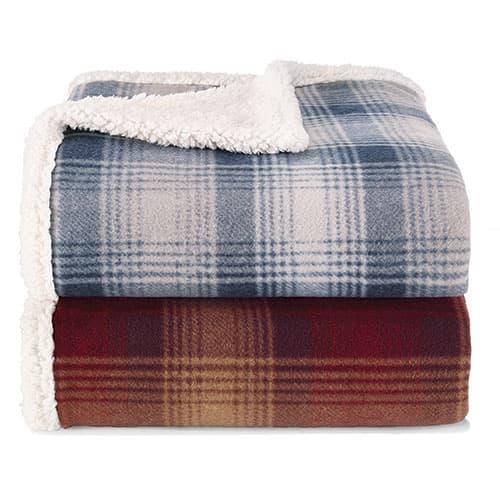 Eddie Bauer Nordic Plaid Throw