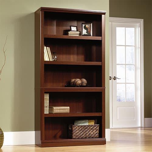 Sauder 5 Shelf Bookcase - Cherry
