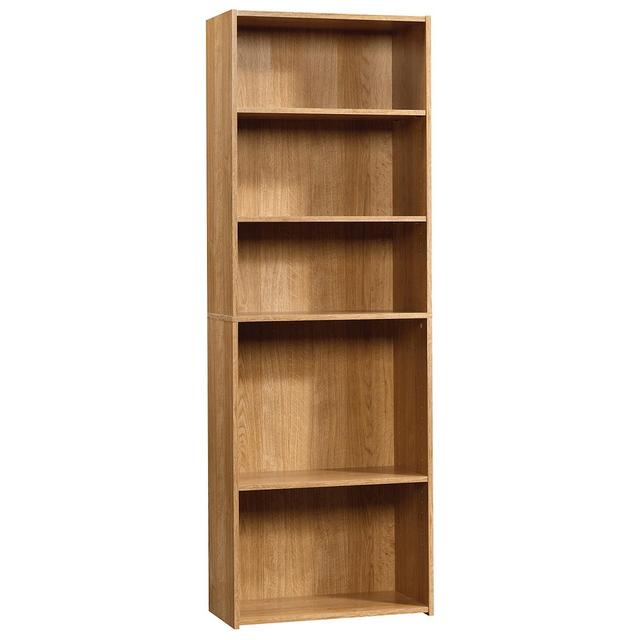 Sauder 5 Shelf Bookcase - Oak