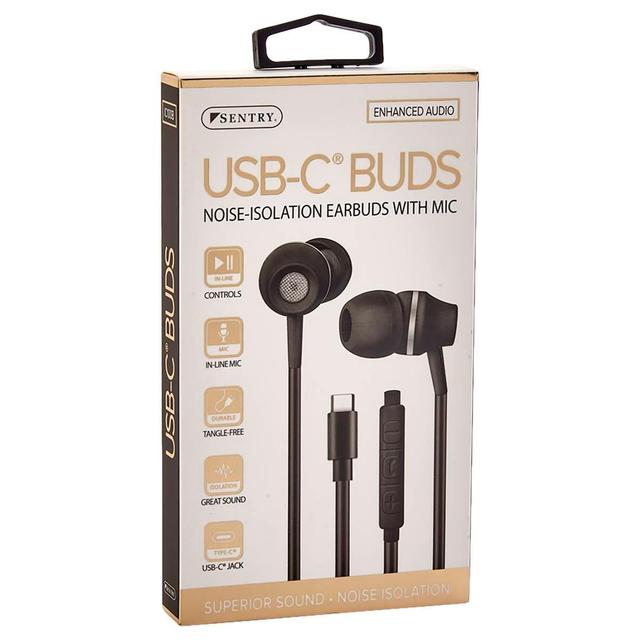 Sentry Type C-Noise Isolation Earbuds