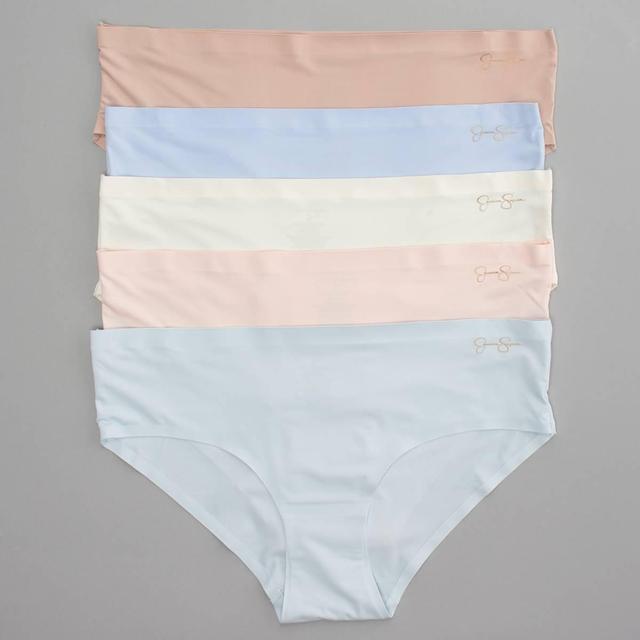 Womens Jessica Simpson 5pk. Solid Micro Hipster Panties JS81057