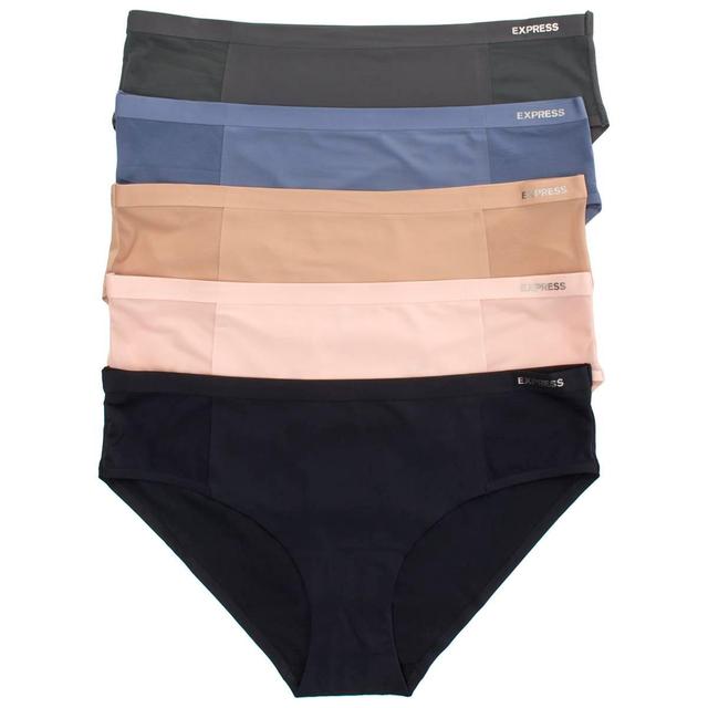 Womens Express 5pk. Bonded Micro & Mesh Hipster Panties EX02276A5