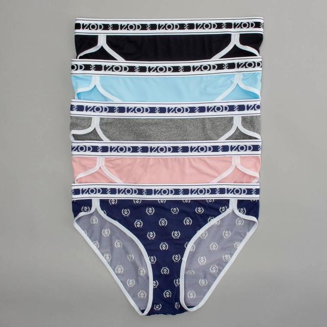 Juniors IZOD(R) Brushed Micro Dolphin Leg Bikini Panties - IZ72286