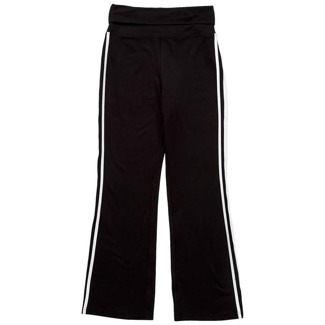 Girls (7-16) No Comment Flare Leg Fold Over Waistband Pants
