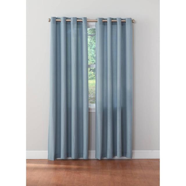 The Harmony Crushed Grommet Curtain Panel
