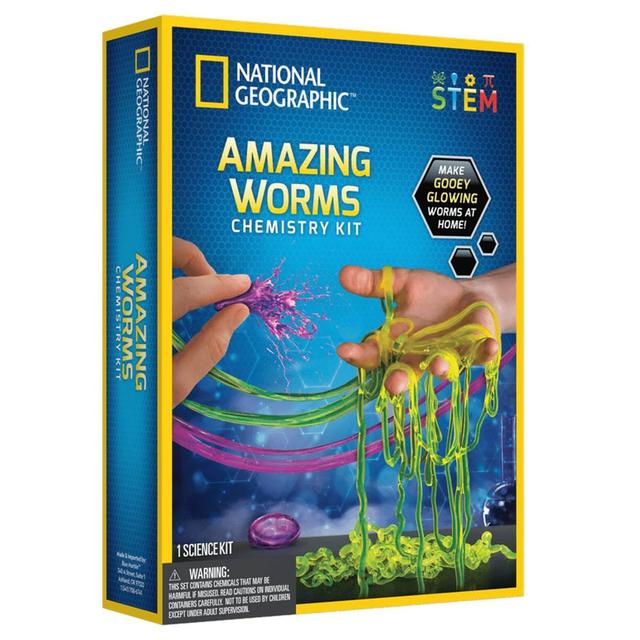 National Geographic(tm) Amazing Worms Chemistry Kit