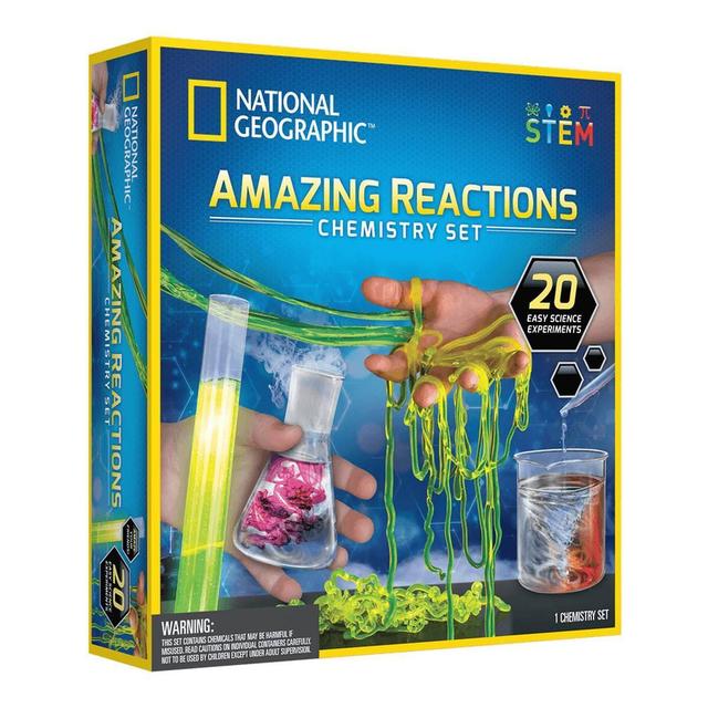 National Geographic(tm) Amazing Reactions Chemistry Set