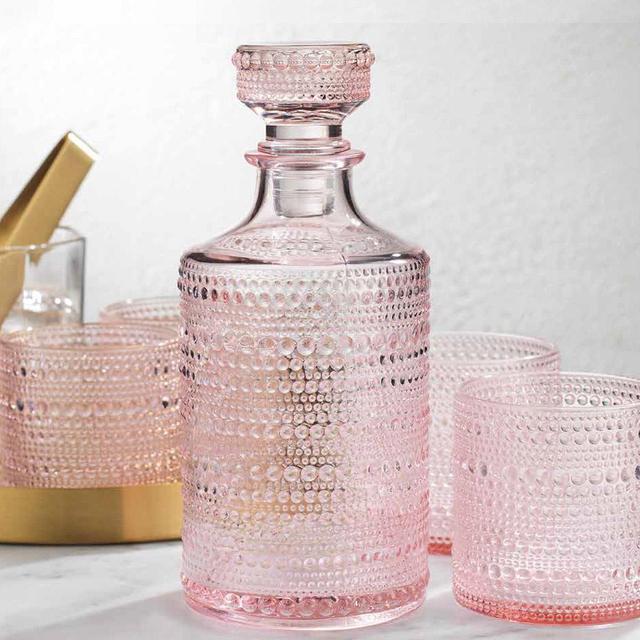 Halo 5pc. Decanter Set - Blush