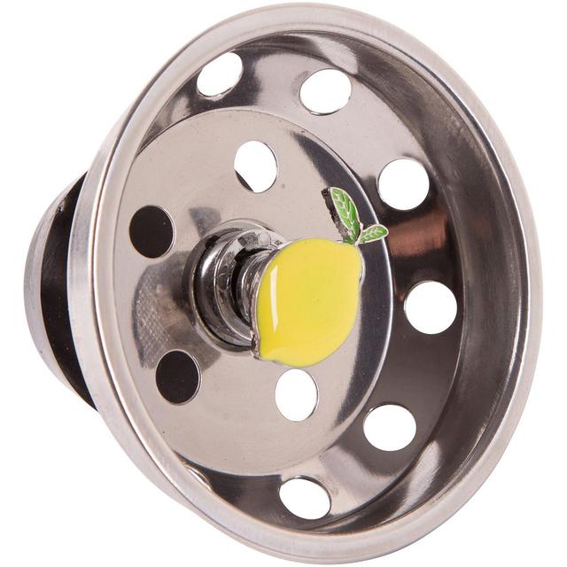 Home Essentials Lemon Sink Strainer and Stopper