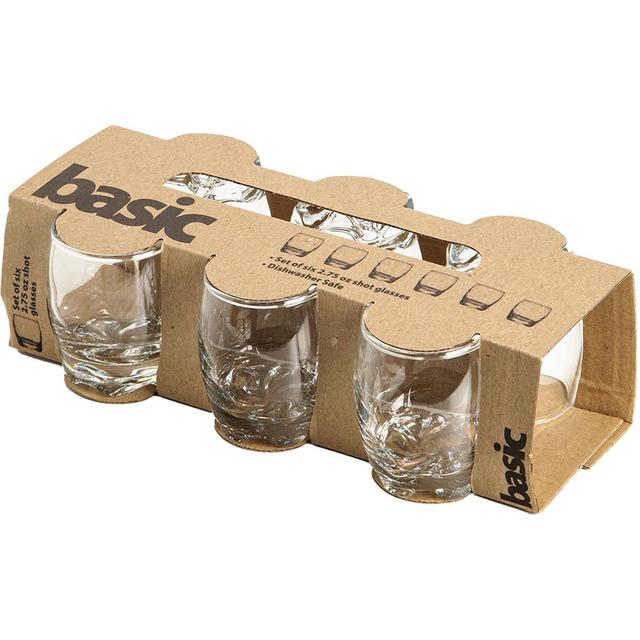 Home Essentials Basic 2.75oz. Shot Glasses - Set of 6