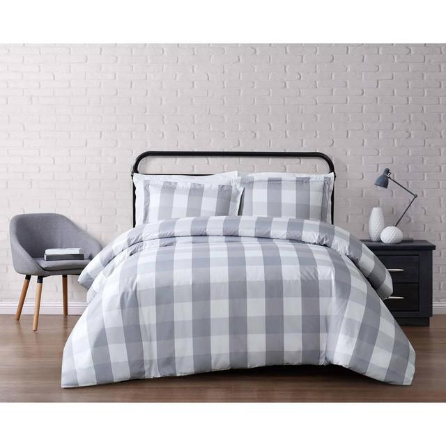 Truly Soft Everyday Buffalo Plaid Duvet Cover Set