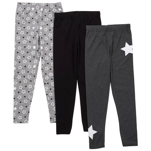 Girls (7-16) Star Ride(R) 3pk. Star Leggings