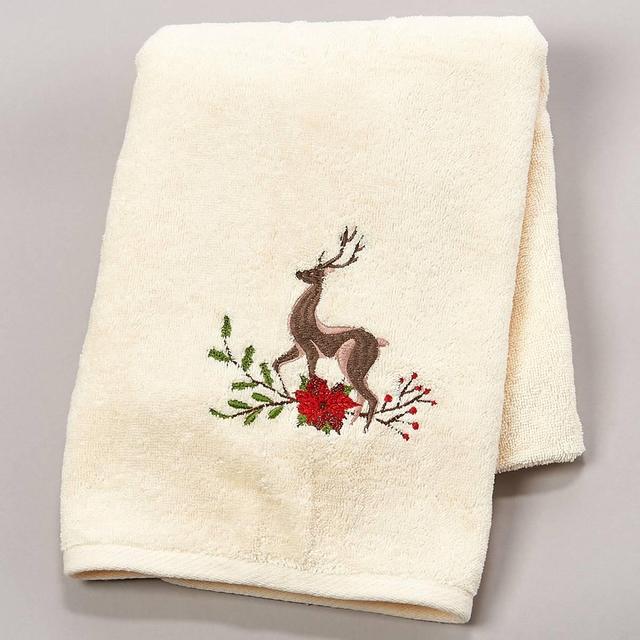 Avanti Holiday Deer Bath Towel Collection