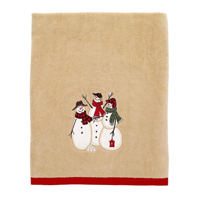 Avanti Snowmen Gathering Bath Towel Collection