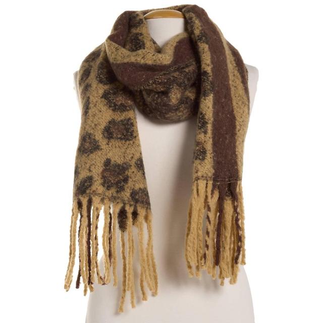 Womens Steve Madden Leopard Blanket Scarf