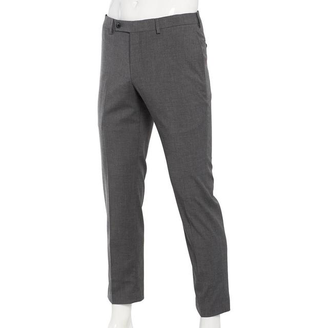 Mens Van Heusen(R) Slim Fit Suit Pants - Sharkskin Grey