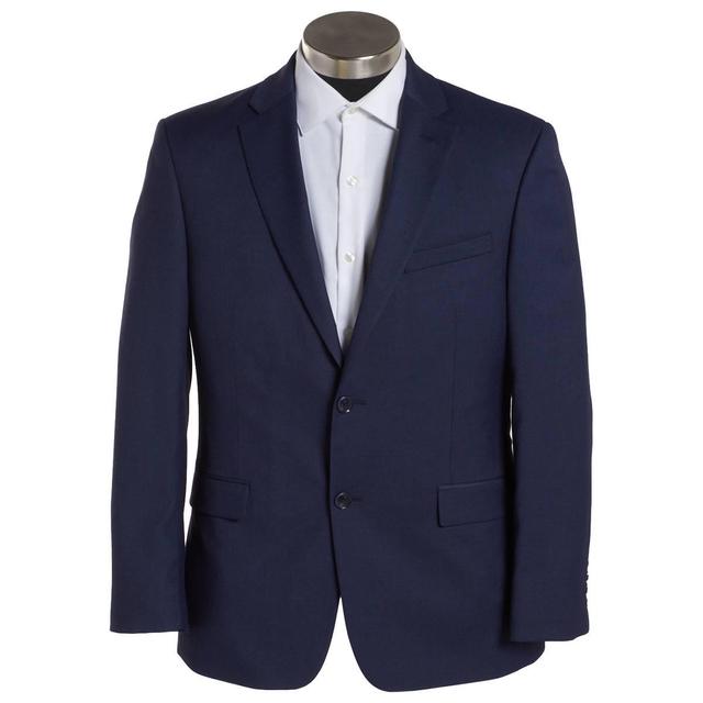 Mens Van Heusen(R) Slim Fit Suit Jacket - Sharkskin Navy
