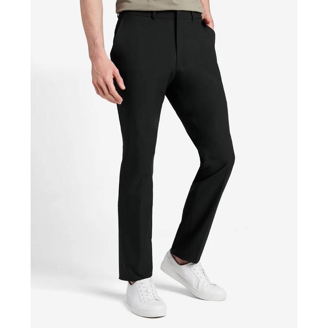 Mens Kenneth Cole(R) Reaction(tm) Solid Slim Fit Suit Pants - Black
