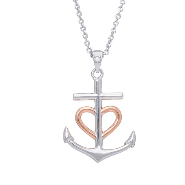 Accents by Gianni Argento Three Style Pendant Necklace