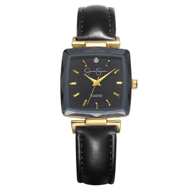 Jessica Simpson Gold-Tone Genuine Diamond Accent  - JSD0003GD