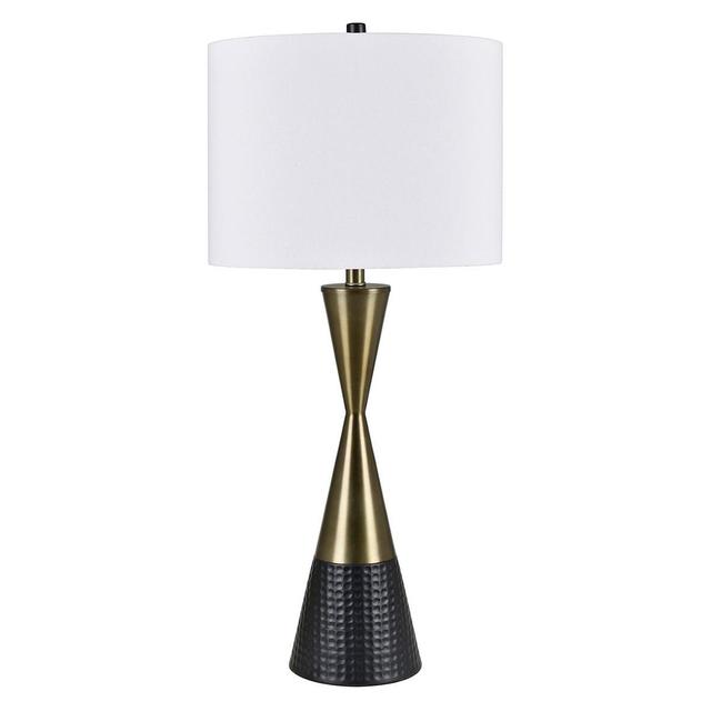 Crestview Collection Black & Gold Metal Table Lamp