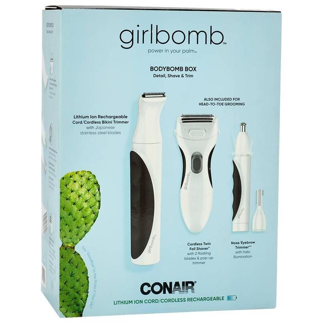 Conair(R) GirlBomb Rechargeable Shaver Set