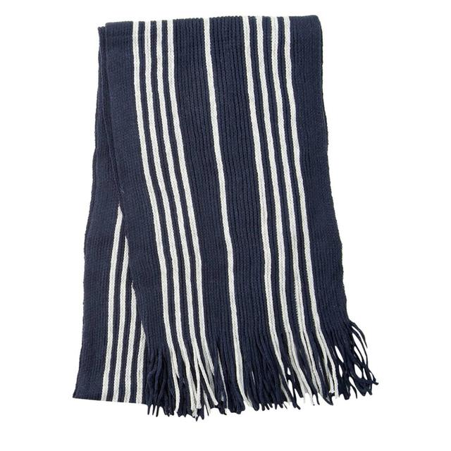 Mens Altare Fade Out Raschel Vertical Scarf