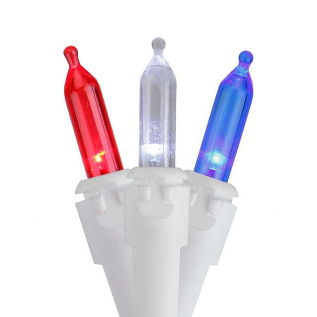 Northlight Seasonal 100 Count LED Multi July 4th Mini Light Set