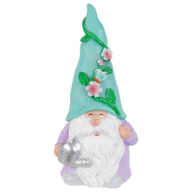 Northlight Seasonal Happy Gnome w/ Watering Can Decorative Accent
