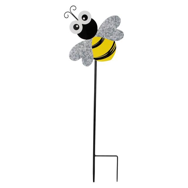 Northlight Seasonal Bee Metal Outdoor Garden Stake